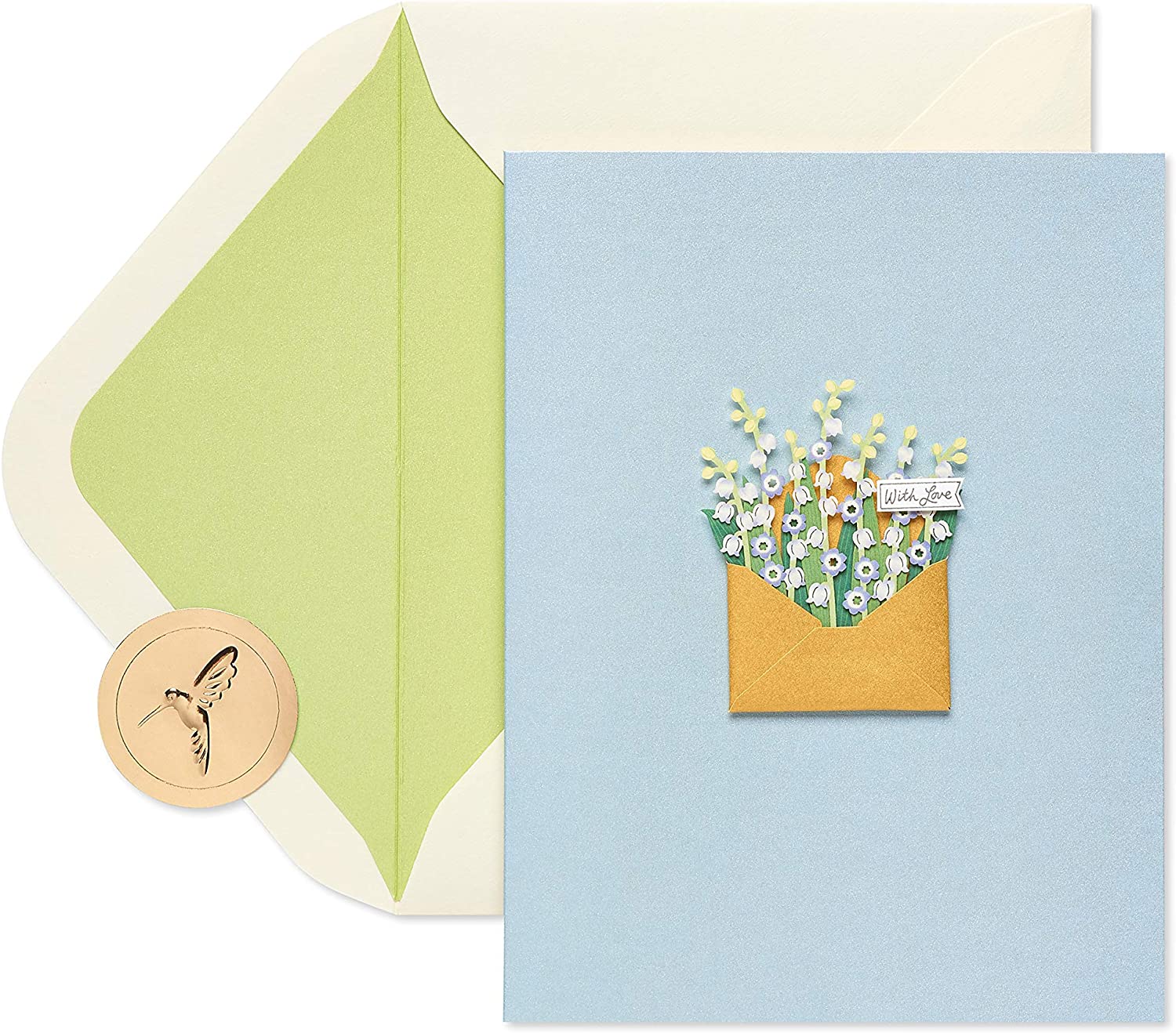 230816083226833_1 Papyrus Blank Card (With Love Flowers) - Image 1